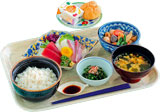 夕食例